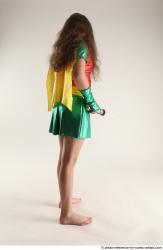 LUCY ROBN WITH LIGHTSABER